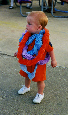 Nicholas at the Luau
